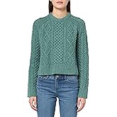 Pendleton Womens Cropped Fisherman Sweater