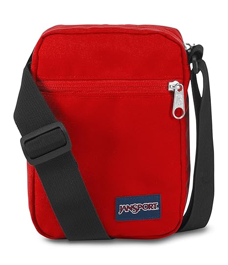 red tape sling bag