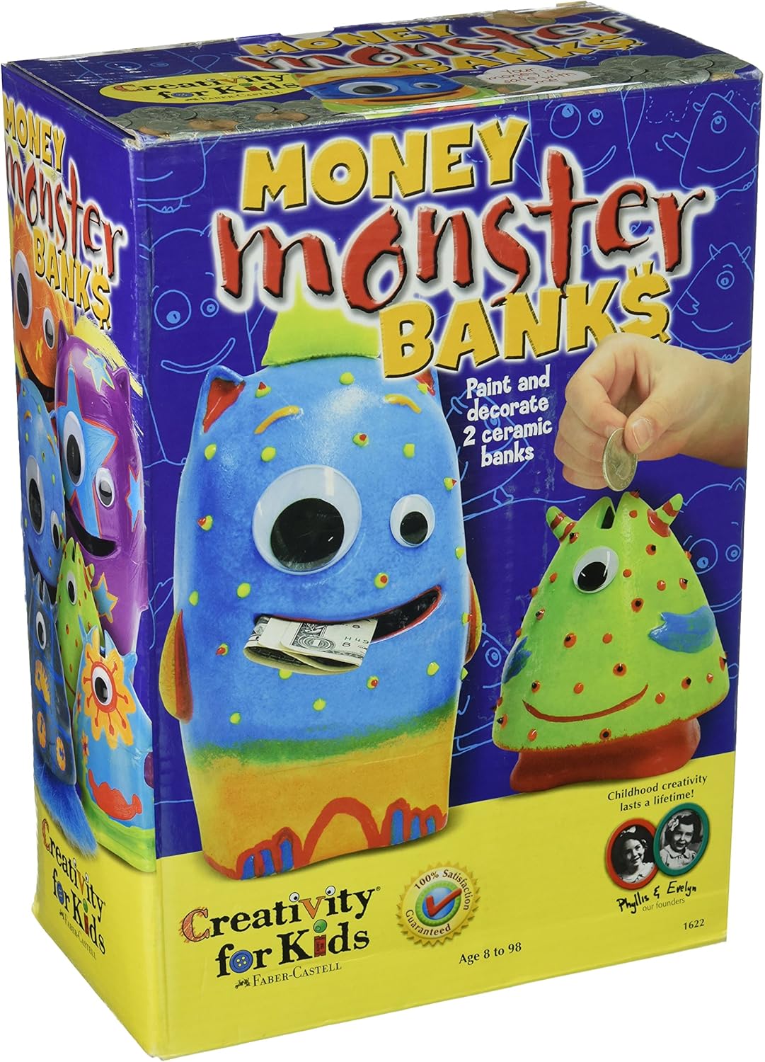 Creativity for Kids Kit Money Monster Banks Amazon.co.uk Toys & Games