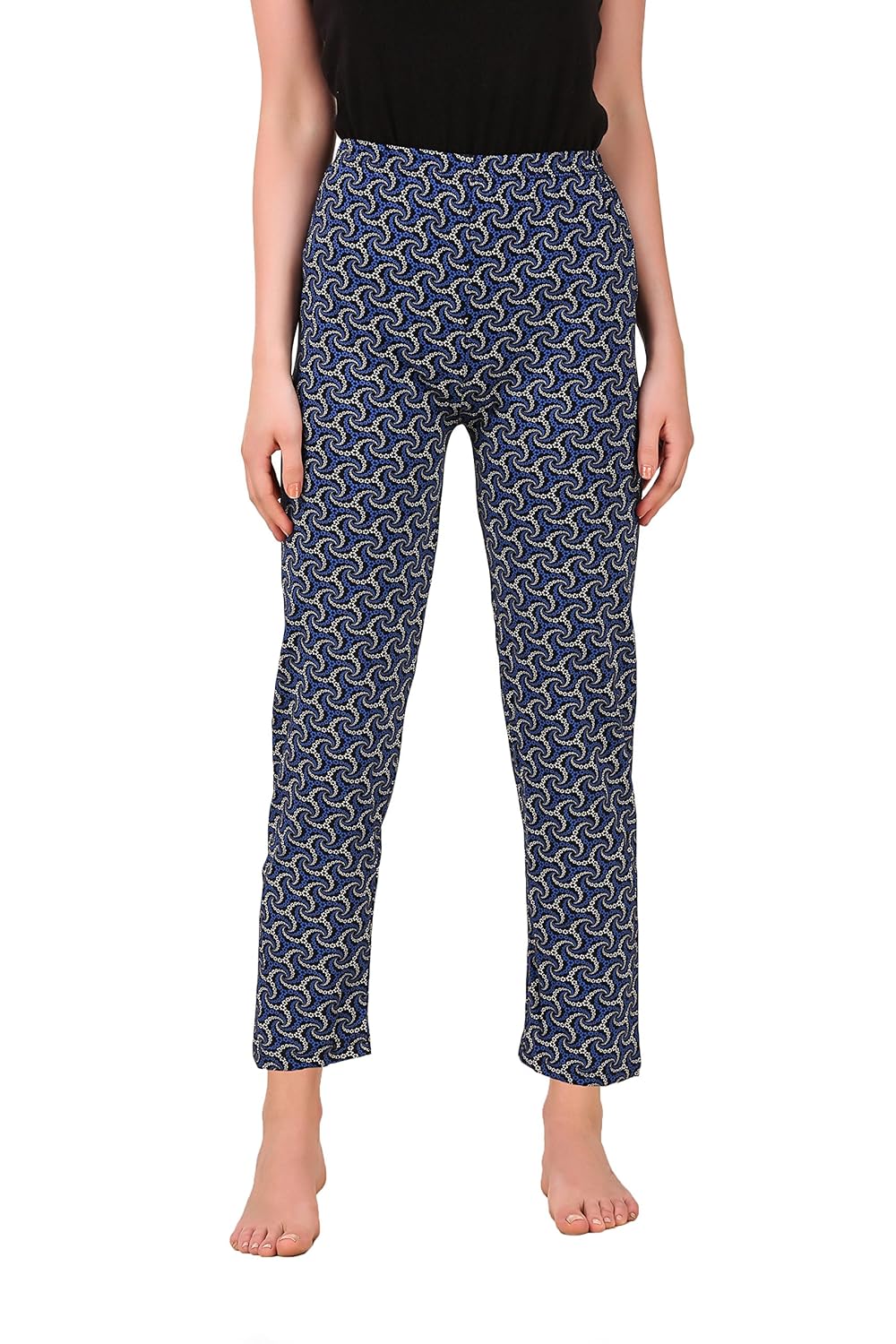 masha women's cotton printed multicolor pyjama