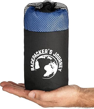 Backpacker's Journey 2in1 Hüttenschlafsack mit durchgängigem Reißverschluss: Leichter Komfort Reiseschlafsack und Reisedecke 