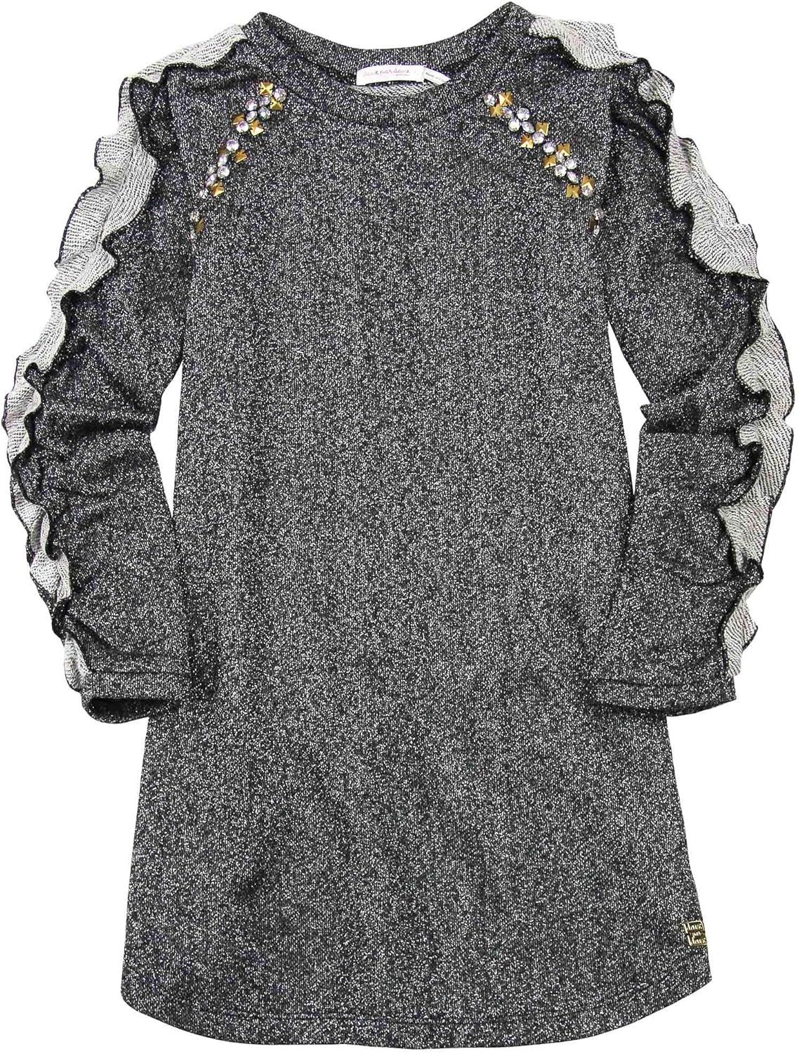 girls dress white top black bottom