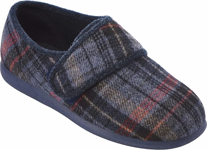 extra roomy mens slippers