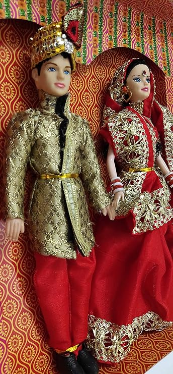 bride and groom dolls