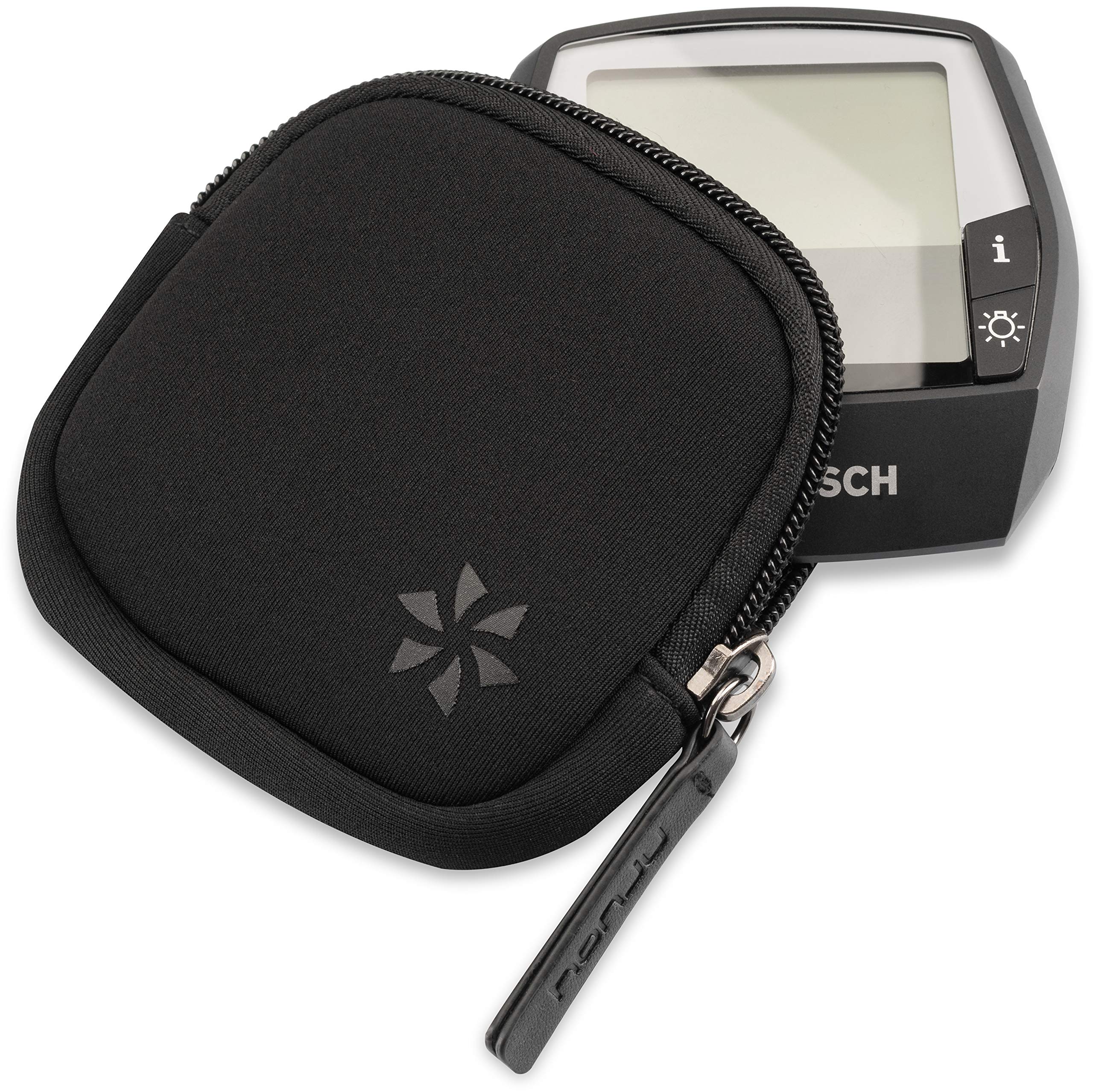 honju bike neoprene pouch bag for Bosch Intuvia E-Bike Display (display protection against scratches and dirt) - black