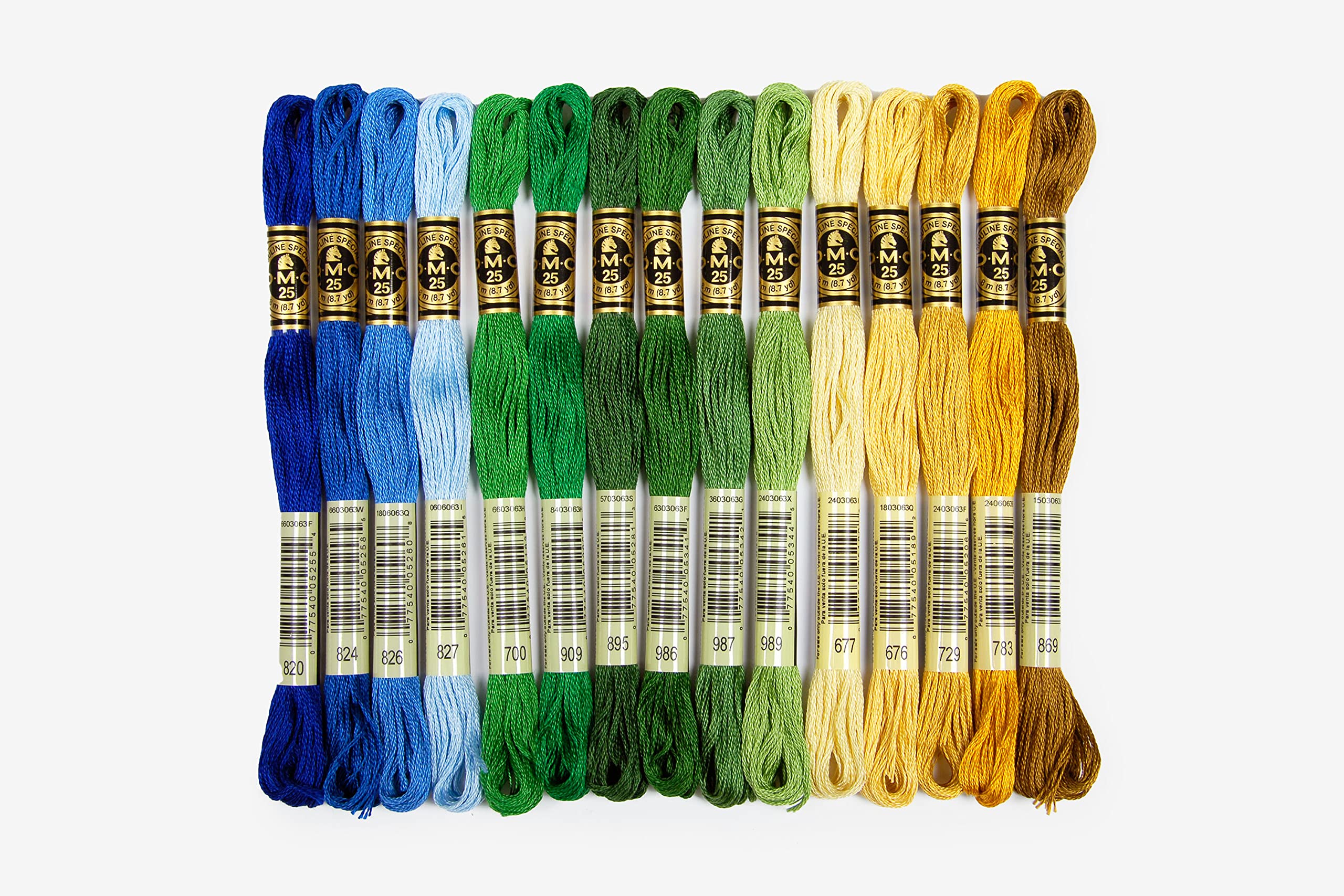 DMC Embroidery Floss Pack - Holiday Decor - 8.7 Yards - 30 skeins