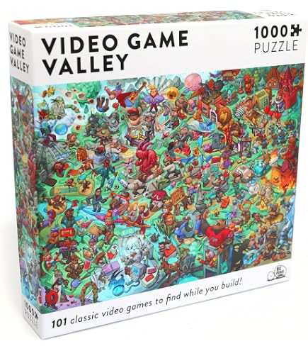 Puzzle The Legend Of Zelda 1000 Pièces – Jeu De Réflexion Pour Adultes Et Enfants (50x70 Cm), Poster Inclus, Cadeau Idéal