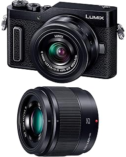 Panasonic 无反相机单反相机 ルミックス GF90双镜头标准变焦镜头 / 定焦镜头附送
