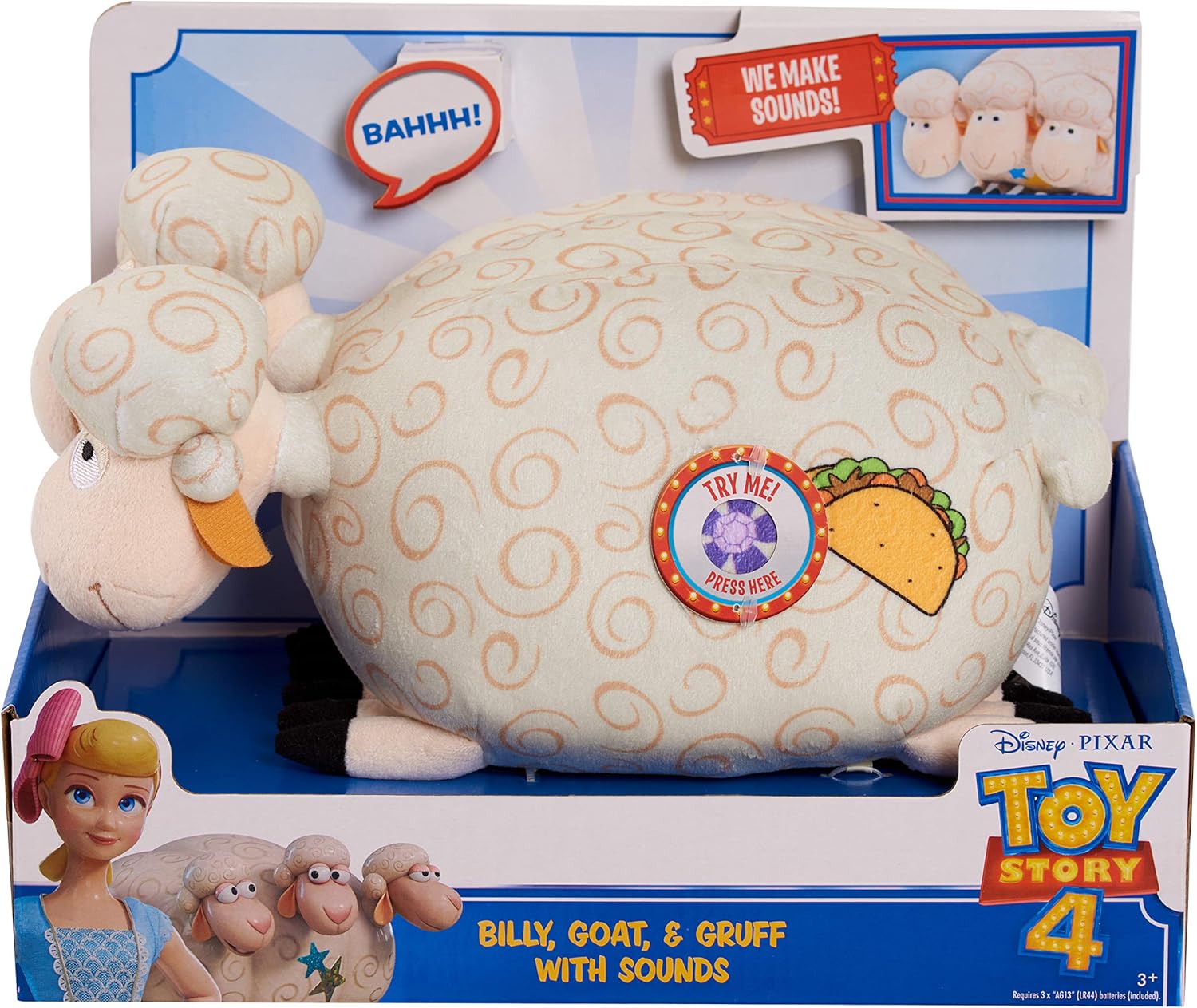 three billy goats gruff toys