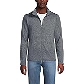 Lands' End Men's Sweater Fleece Jacket