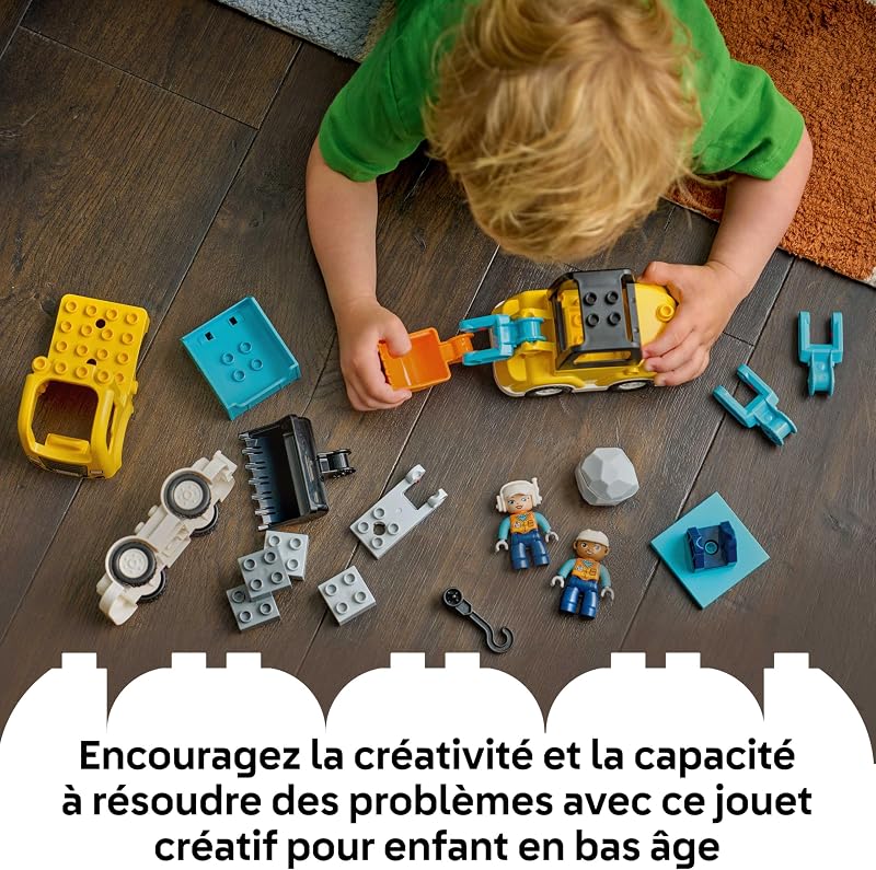 Duplo Les véhicules de Chantier 3-en-1 10475