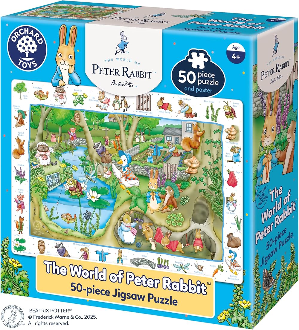 Orchard Toys Peter Rabbit World of Peter Rabbit 50-Piece Puzzle