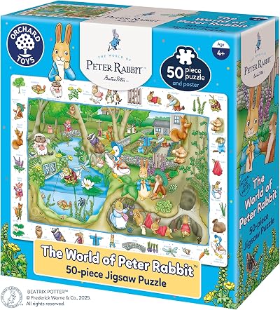 Orchard Toys Peter Rabbit World of Peter Rabbit 50-Piece Puzzle