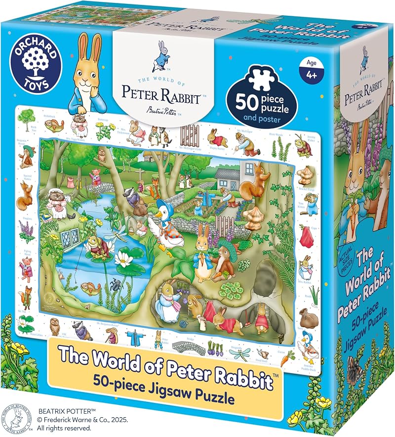 Orchard Toys Peter Rabbit World of Peter Rabbit 50-Piece Puzzle