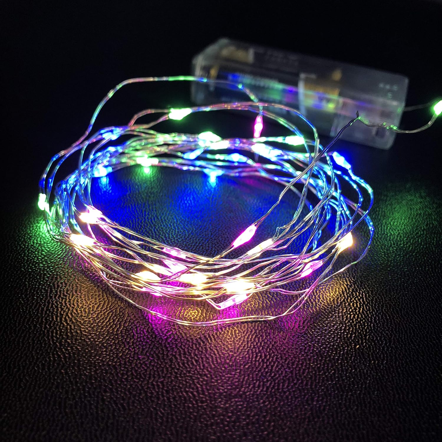 Thinking Party 18 inch Helium LED Light Balloons Colourful 3M String great for Parties Celebrations Decorations (Pack 5) - Image 3