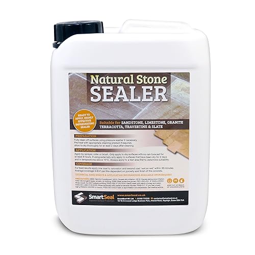 Smartseal Natural Stone Sealer 5L Colour Enhanced Finish High