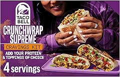 Taco Bell Crunchwrap Supreme Cravings Kit, 22.6 oz Box
