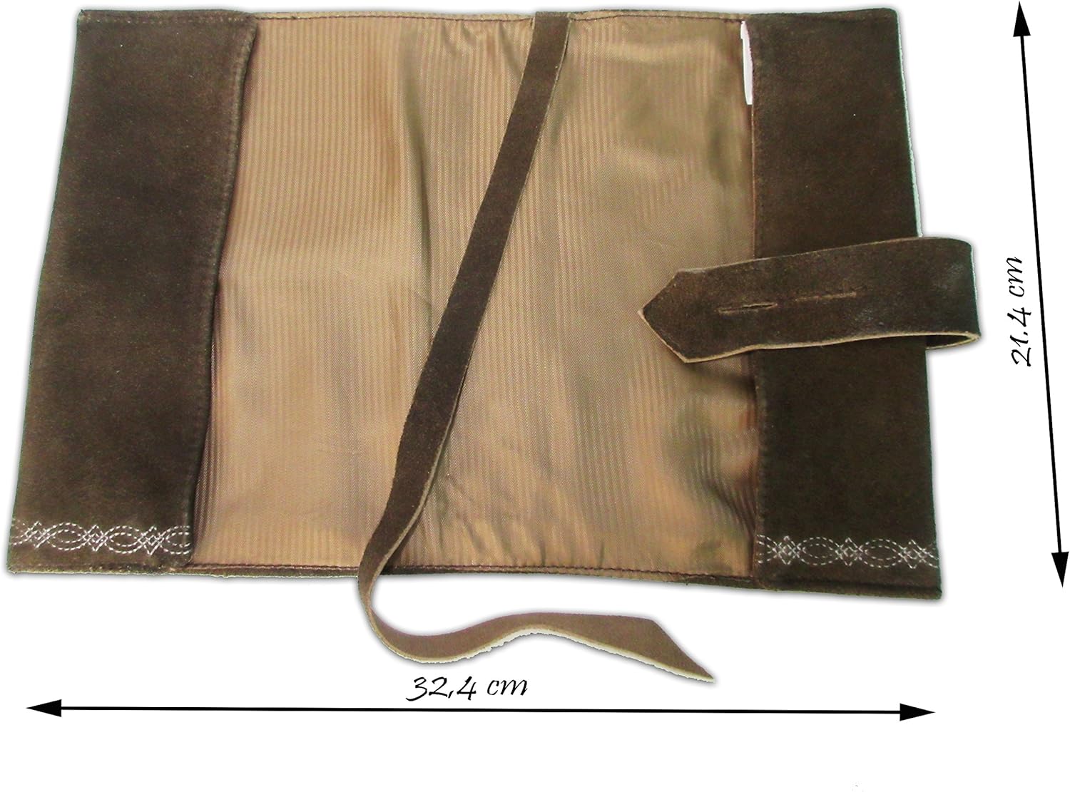 Leder Buchjacke Mittelalter Echtlederbezug Amazon De Burobedarf Schreibwaren