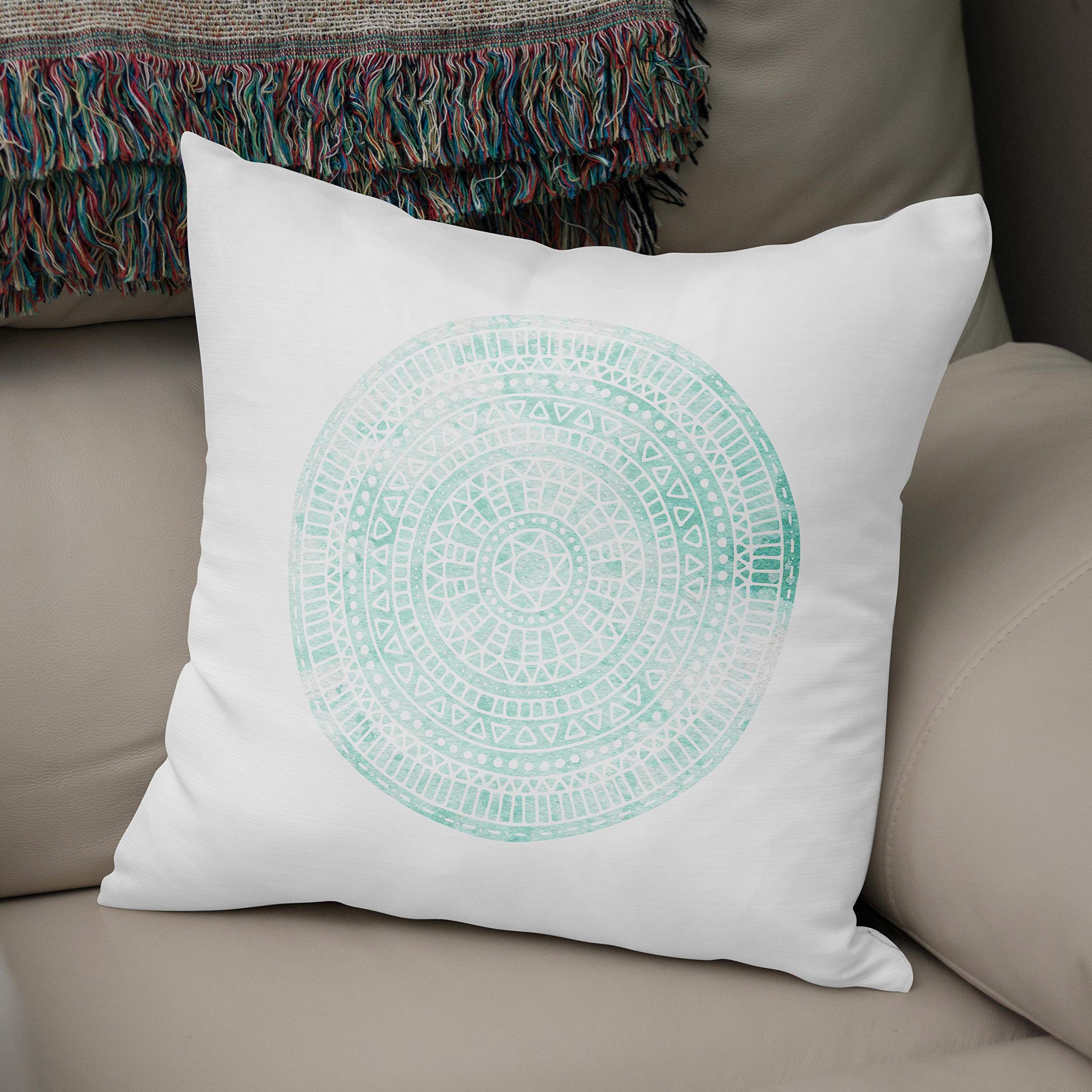 Bonamaison, Decorative Cushion Cover - 50% Cotton 50% Polyester - 43x43cm - Designed and Manufactured in Turkey