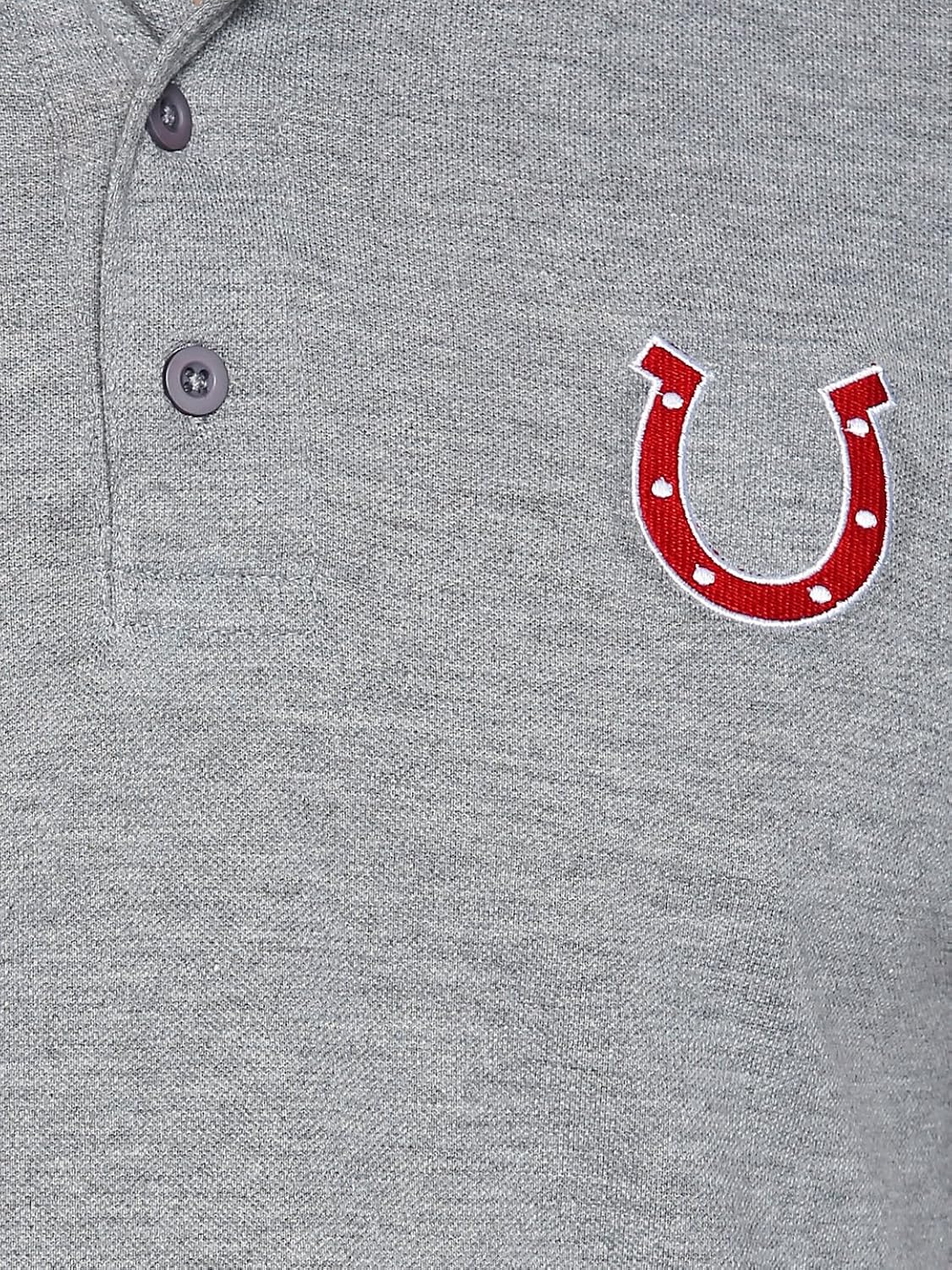 blacksmith black polo cotton tshirt for men