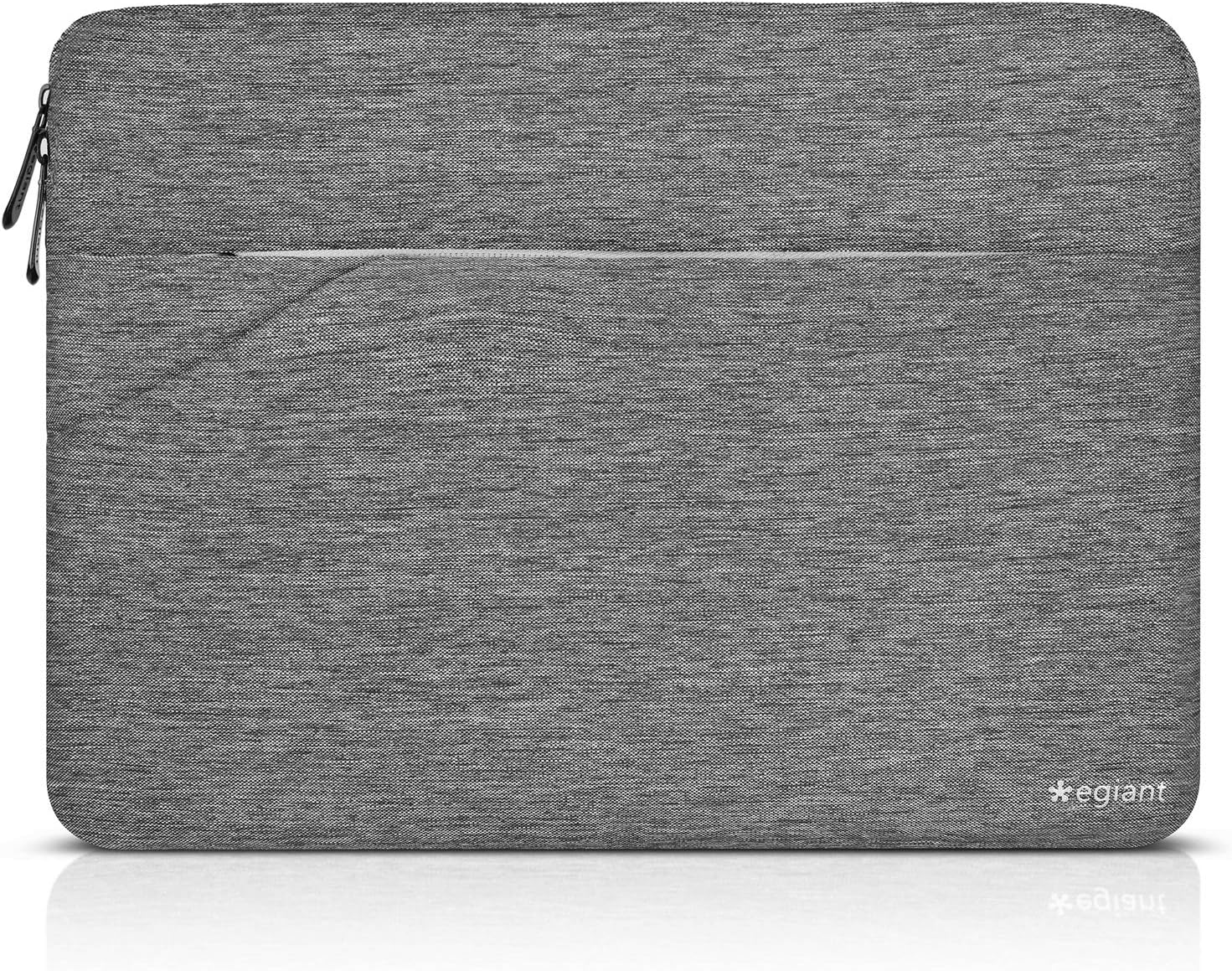 Egiant Laptop Sleeve 11.6 Inch,Protective Case Bag Compatible Mac Air 11, MacBook 12, iPad Tablet,Surface Pro 4 5 6, Stream 11,11.6 Inch Chromebook R11, Water-resistant Notebook Cover-Slim Design,Gray