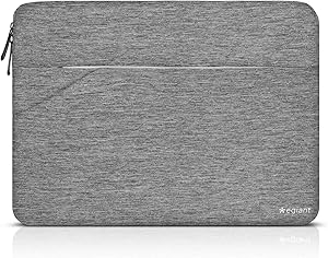Egiant Laptop Sleeve 11.6 Inch,Protective Case Bag Compatible Mac Air 11, MacBook 12, iPad Tablet,Surface Pro 4 5 6, Stream 11,11.6 Inch Chromebook R11, Water-resistant Notebook Cover-Slim Design,Gray
