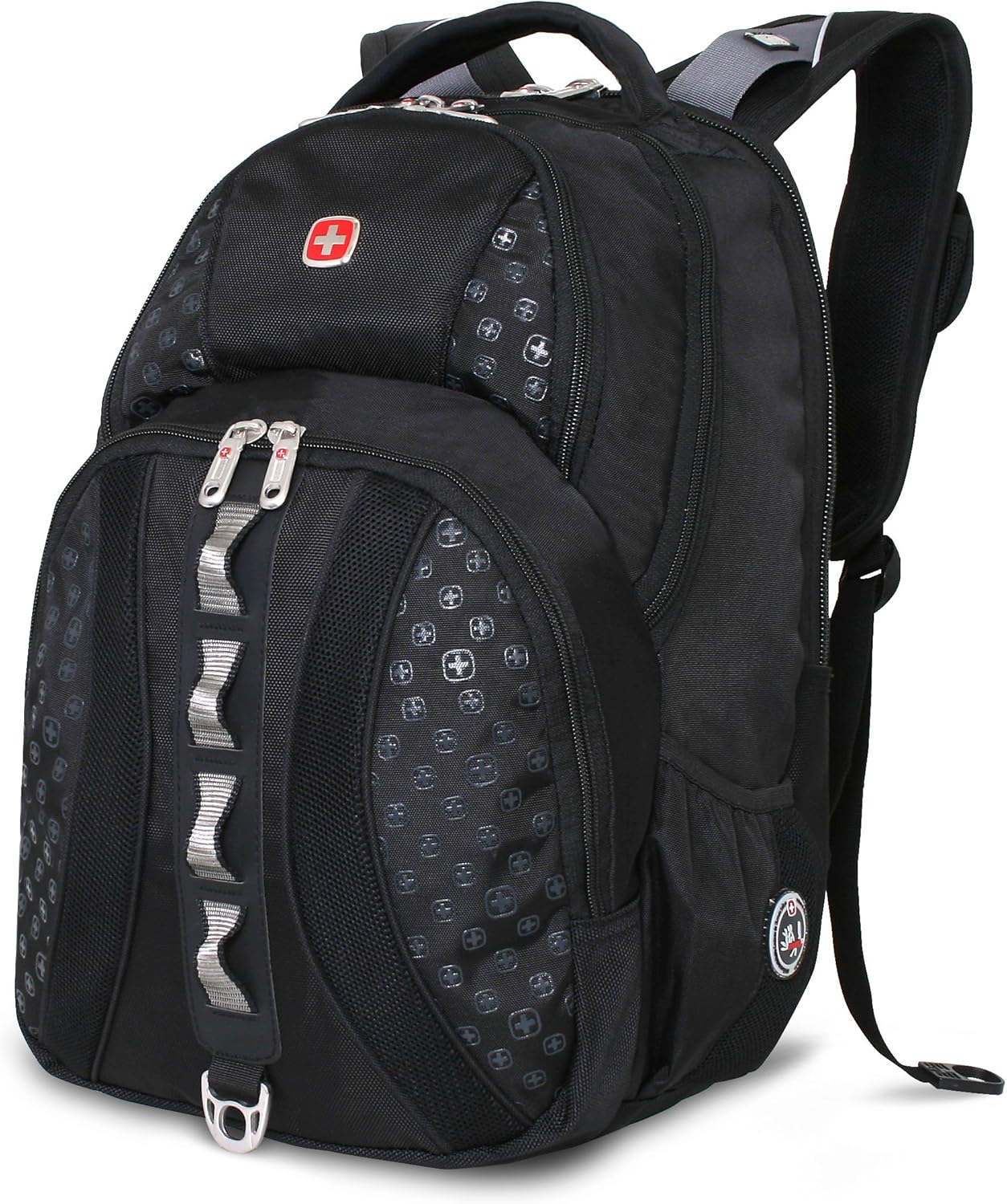 Swiss Gear SA9768 Black Laptop Backpack - Fits Most 15 Inch Laptops and Tablets