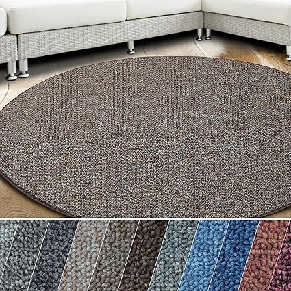 casa pura Teppich London | viele Größen | pflegeleichter Flacher Schlingenflor | Flurteppich, Wohnzimmerteppich, Küchenteppic