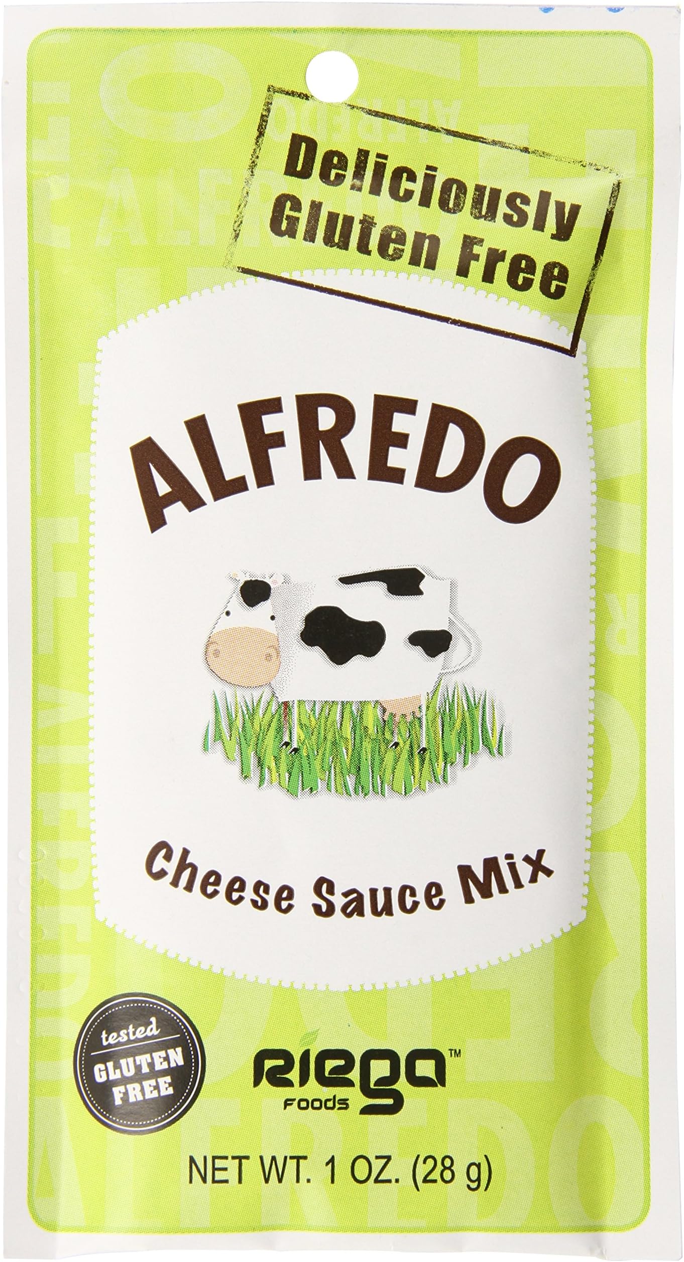 Riega Cheese Sauce Mix, Alfredo, 1 Ounce (Pack of 12)