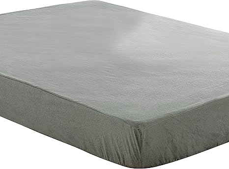 Amazon ボックスシーツ クイーン 防水 綿タオル地 ベッドシーツ おねしょシーツ 洗える マットレスカバー 防ダニ マチ側面部分まで完全防水 介護 シーツ グレー ボックスシーツ オンライン通販