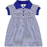 Creative Knitwear College Baby Polo Dress w/Bloomer - Team Logo, Multiple Colors, for Baby Girls (0-12 Months)