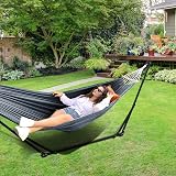 Anyoo Hammock & Hanging Chair with Foldable Stand Dual Use view 7