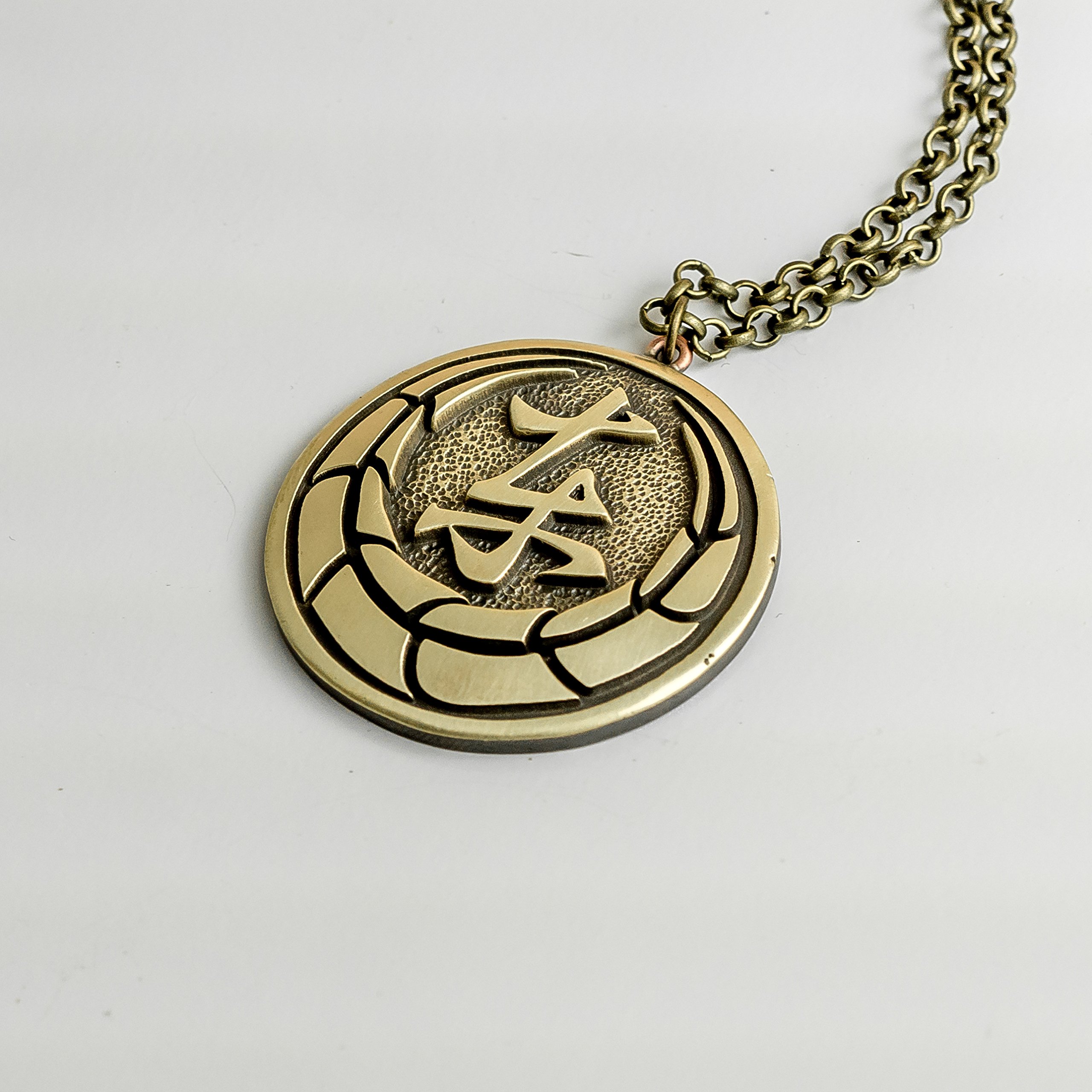 Kiwami Yakuza Game Yakuza 6 Yakuza Dojima clan brass pendant Ryu Ga