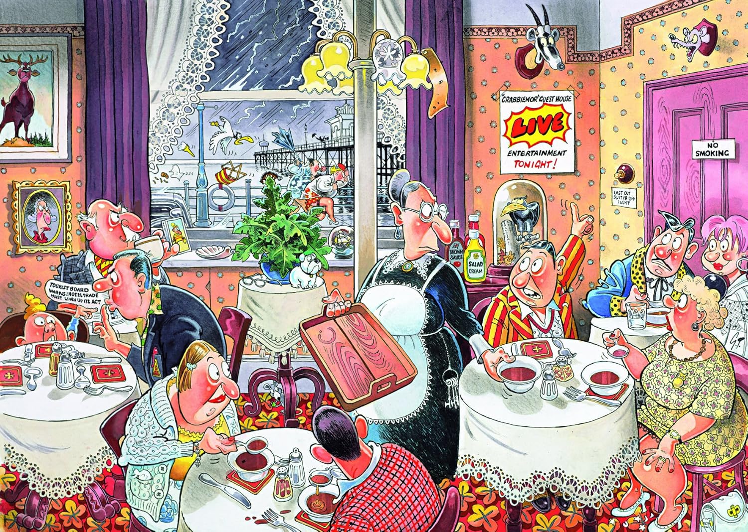 Wasgij Mystery 4 Live Entertainment 1000 Piece Jigsaw Puzzle Amazon