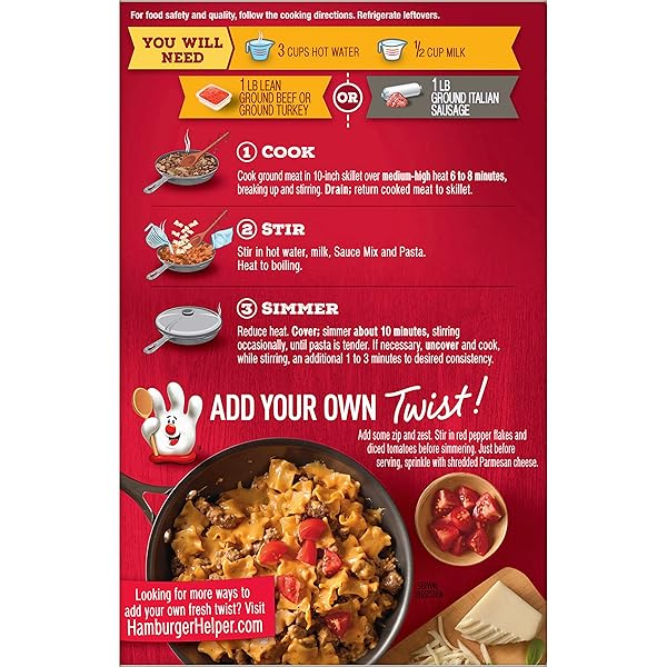 HAMBURGER HELPER LASAGNA, 6.9 OZ