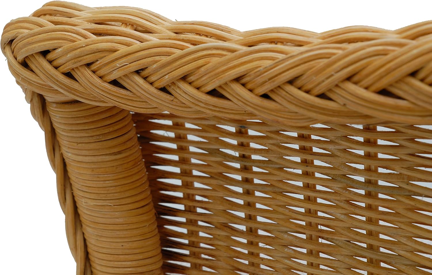 Rattanstuhl Lounge korb.outlet Rattan-Sessel aus Natur Rattan inkl