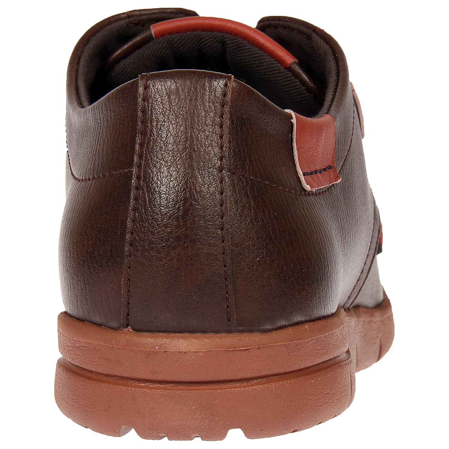 duke mens brown coloured casual shoes