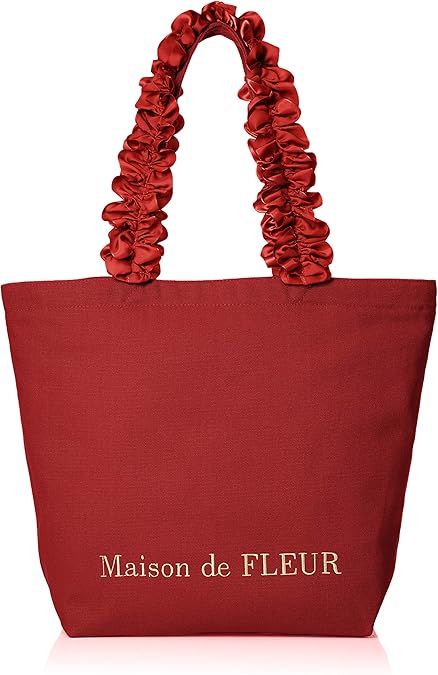 Amazon メゾン ド フルール フリルハンドルトートmバッグ 8a91f0j0400 Maison De Fleur メゾン ド フルール トートバッグ