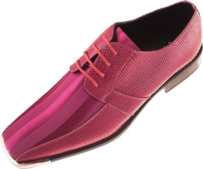 Viotti Mens Hot Pink Fuschia Classic Oxford