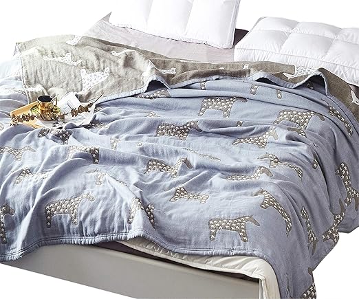 muslin queen blanket