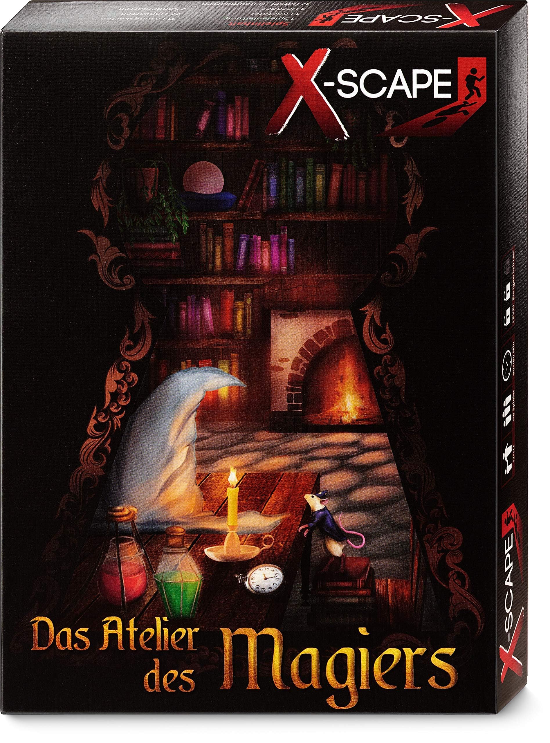 X-SCAPE - The Magician's Atelier - Escape Room Game for 1-5 Players from 12 Years - Level: Advanced