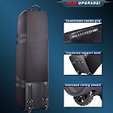 CHAMPKEY Premium Soft Padded Golf Travel Bag with Wheels 1200D Oxford Fabric view 3