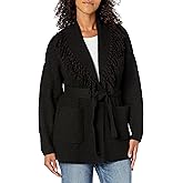 GUESS Women's Long Sleeve Anne Belted Cardi Sweater