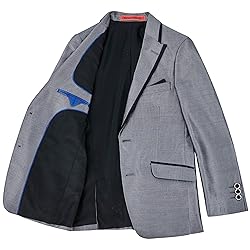 Marvelous World Boys' Formal Slim Fit Suit
