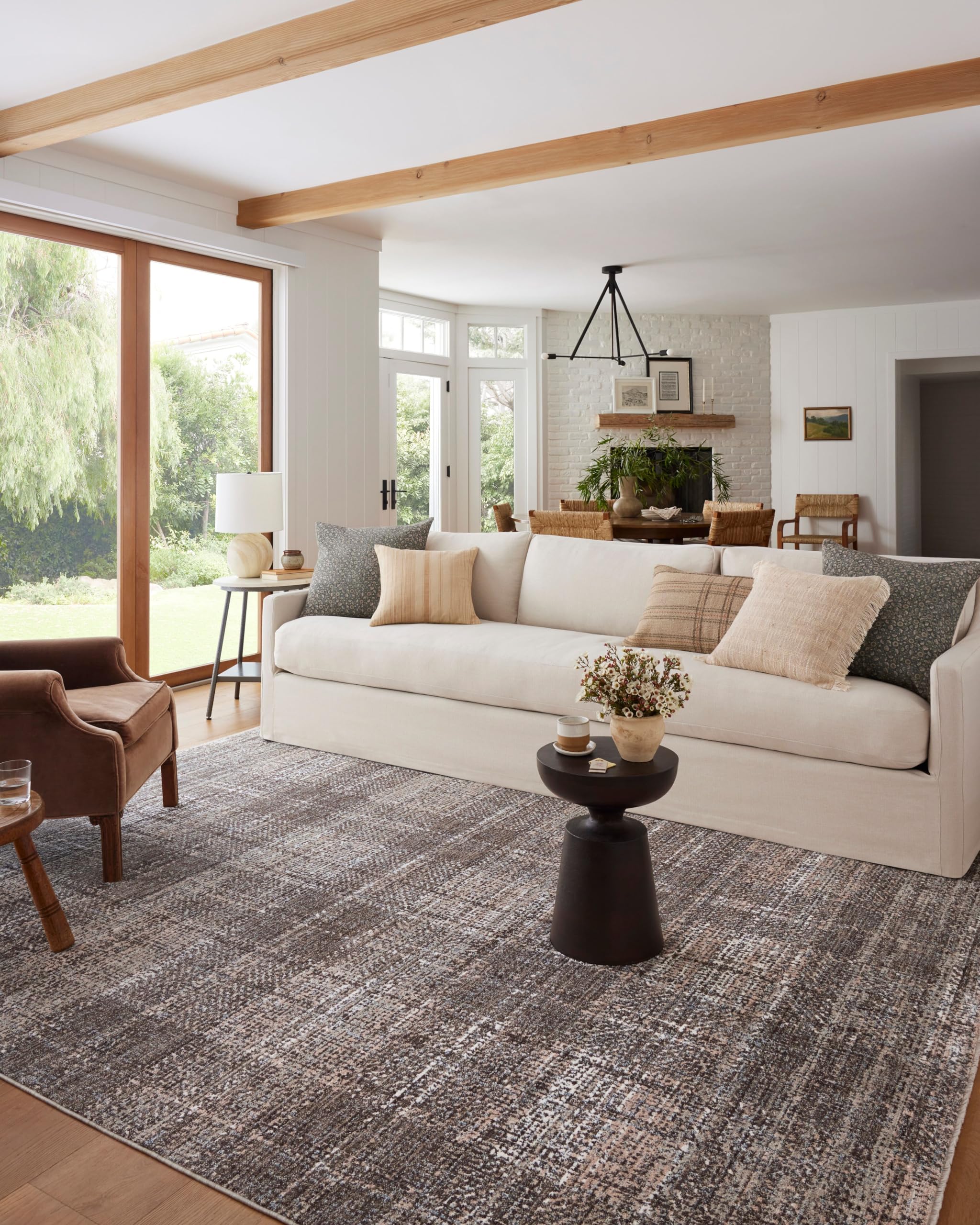 Loloi Angela Rose Ember Collection EMB-05 Graphite/Multi 11′-6″ x 15′-7″ Area Rug