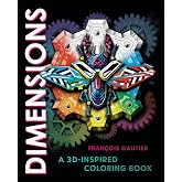 Dimensions: A 3D-Inspired Coloring Book