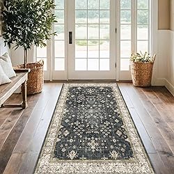 Boho Large 4x6 Entryway Rug Indoor - Washable