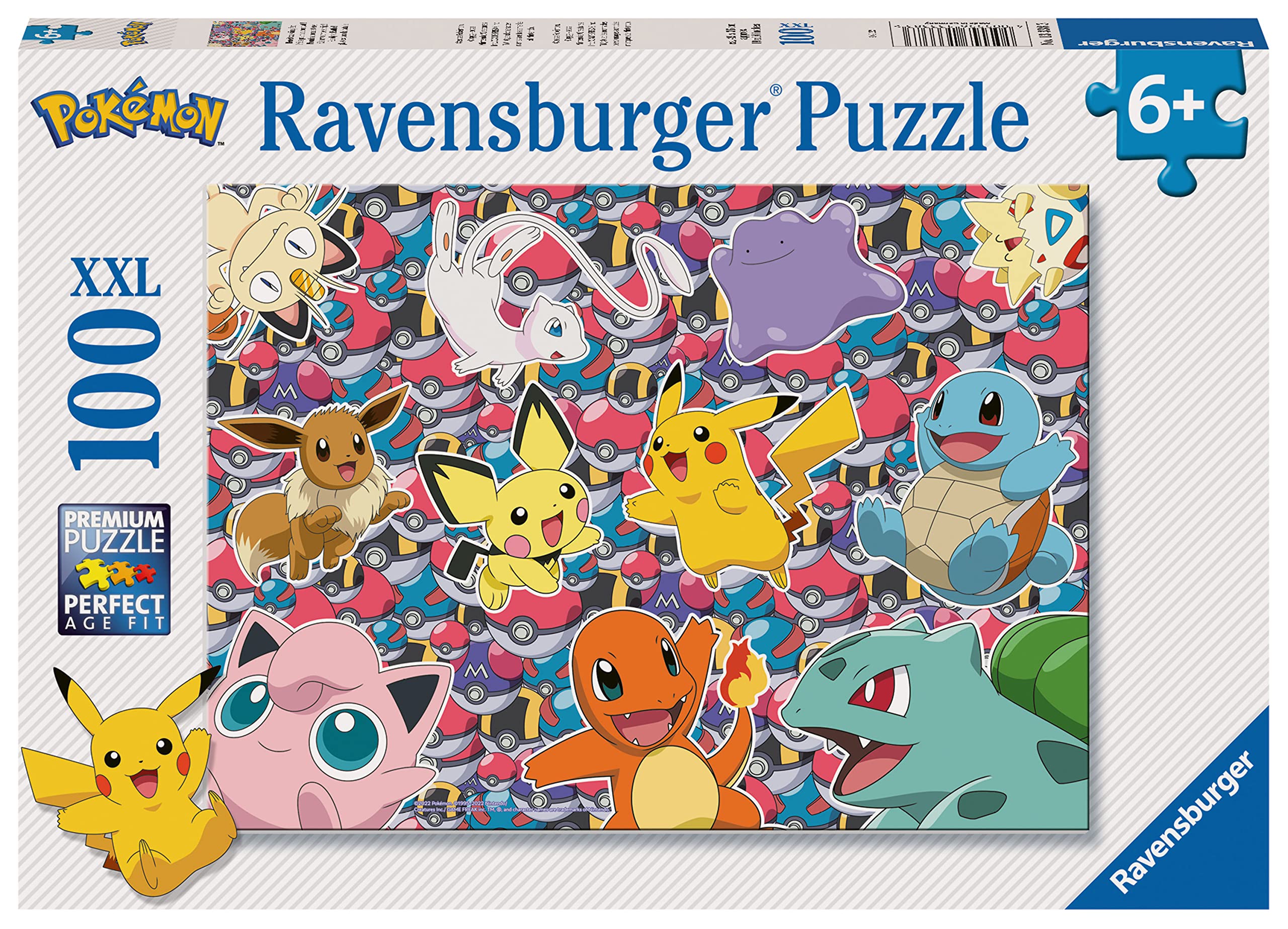 Ravensburger Pokemon Jigsaw Puzzles for Kids Age 6 Years Up - XXL 100 Pieces