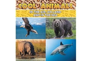 Cool Animals: In The Air, On Land and In The Sea: Animal Encyclopedia for Kids - Wildlife (Children's Animal Books)