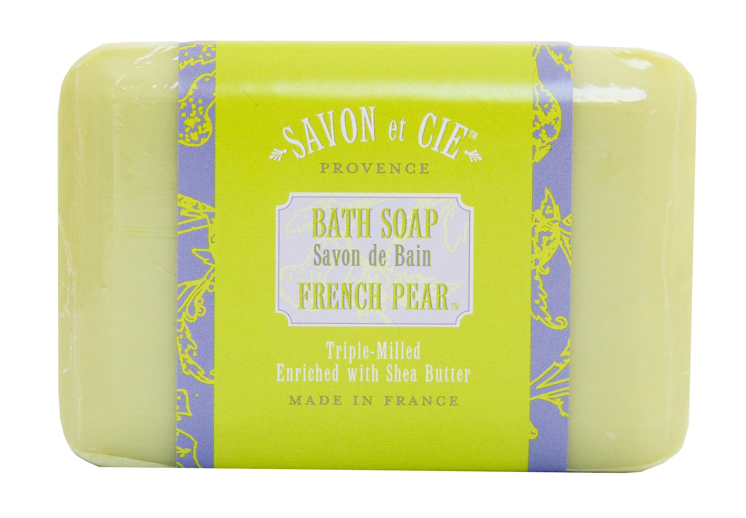 Savon et Cie Triple Milled Soap, 7oz (200g) bar. Made in